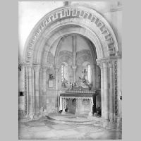 Audrieu, la chapelle absidiale nord, photo Esteve, Georges, culture.gouv.fr,.jpg